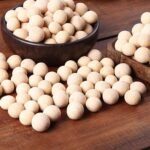 Kavrulmuş beyaz çıtır leblebi