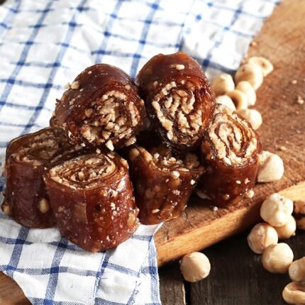 Gümüşhane pekmezli pestil tatlısı - katkısız, glikozsuz doğal tatlı