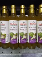 Katkısız doğal enginar sirkesi, karaciğer ve sindirim sağlığını destekleyen şifalı sirke.