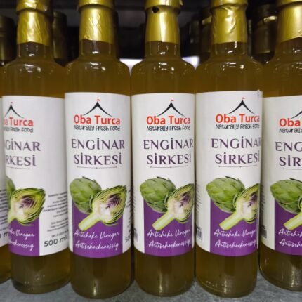 Katkısız doğal enginar sirkesi, karaciğer ve sindirim sağlığını destekleyen şifalı sirke.