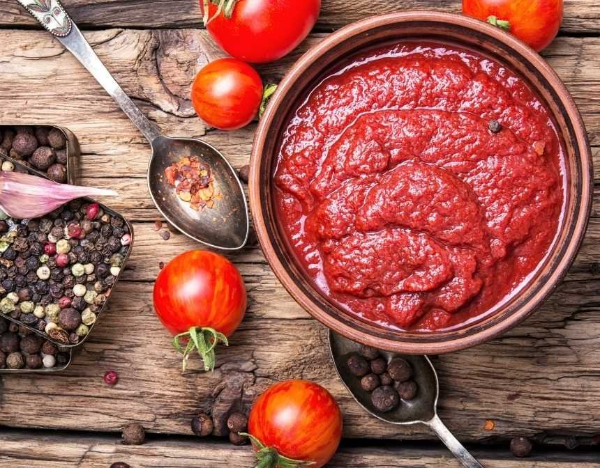 domates-sosu Anadolu Tadı Domates Sosu 750g – Püre Kıvamında, Odun Ateşinde - Görsel 1