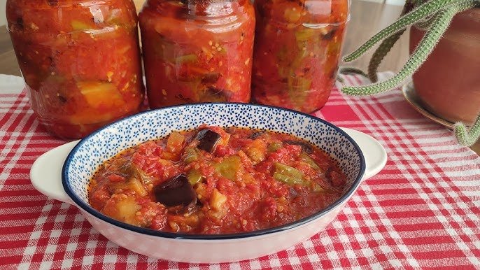 şakşuka Anadolu Tadı Şakşuka 750g – Geleneksel Zeytinyağlı Meze - Görsel 1