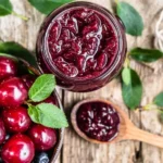 Anadolu Tadı Vişne Reçeli 750g – Meyve Parçacıklı, Geleneksel